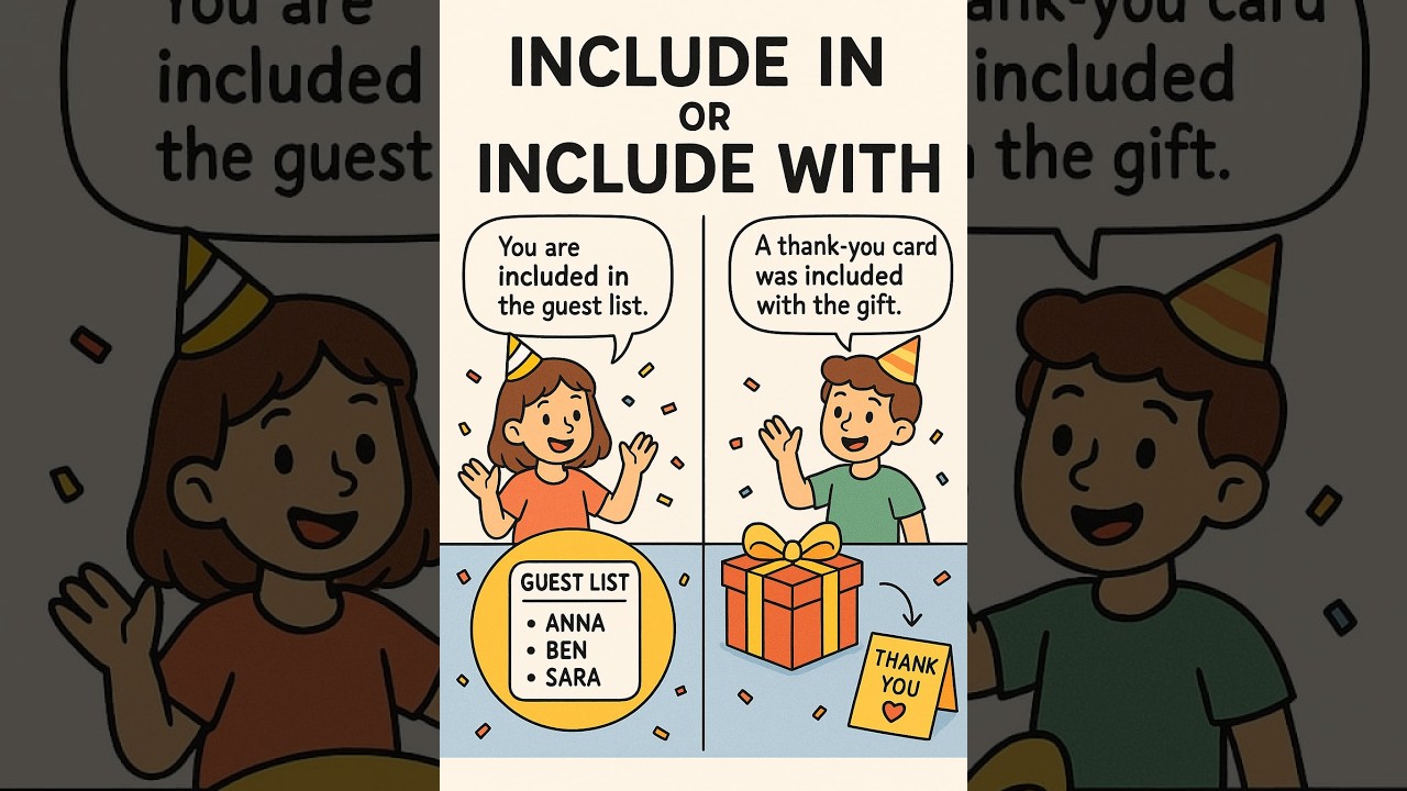 Included IN/With