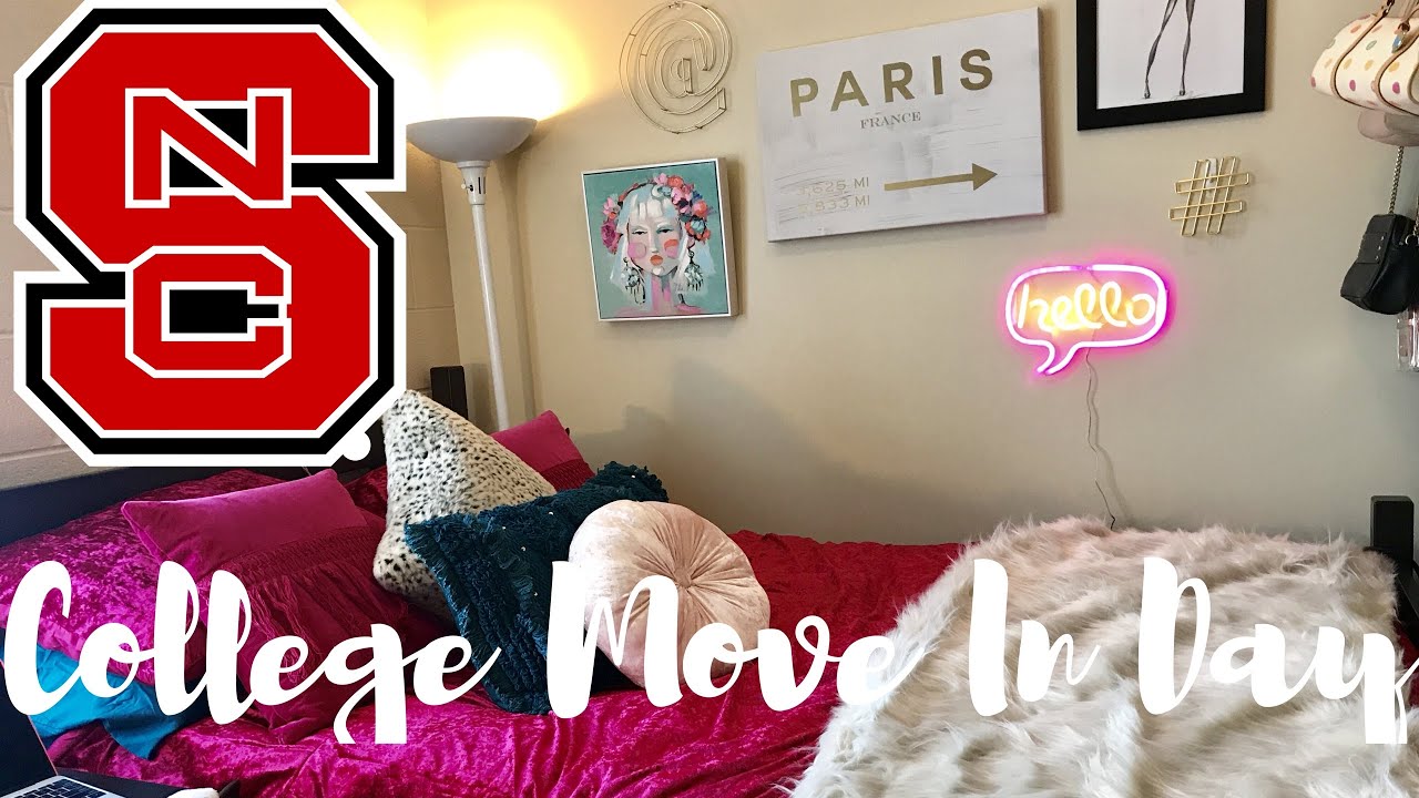 COLLEGE MOVE IN DAY VLOG | NC State University | Back to School