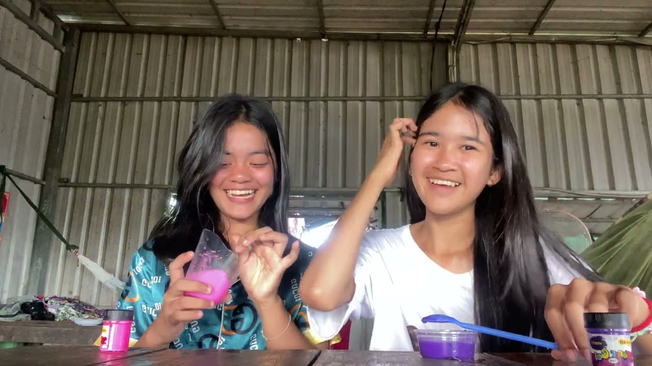 មកធ្វើស្លែមជាមួយមិត្តបែបវល់វល់🤣🤣នៅក្នុងវិដេអូនេះបើមានកំហុសខុសឆ្គងអីសុំកុំប្រកាន់🥰#video #like