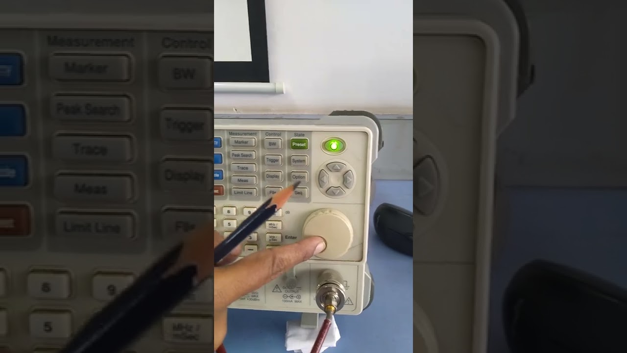 TESTING OF LOW PASS FILTER USING SPECTRUM ANALYZER