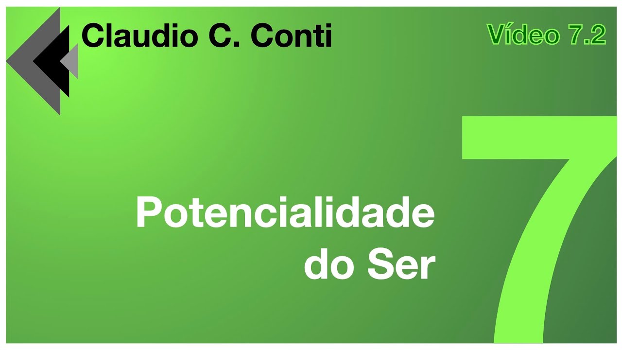 7.1.2 Potencialidade do Ser