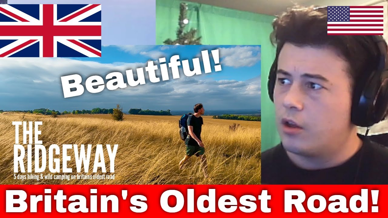 American Reacts 5 Days Hiking & Wild Camping on Britain's Oldest Road