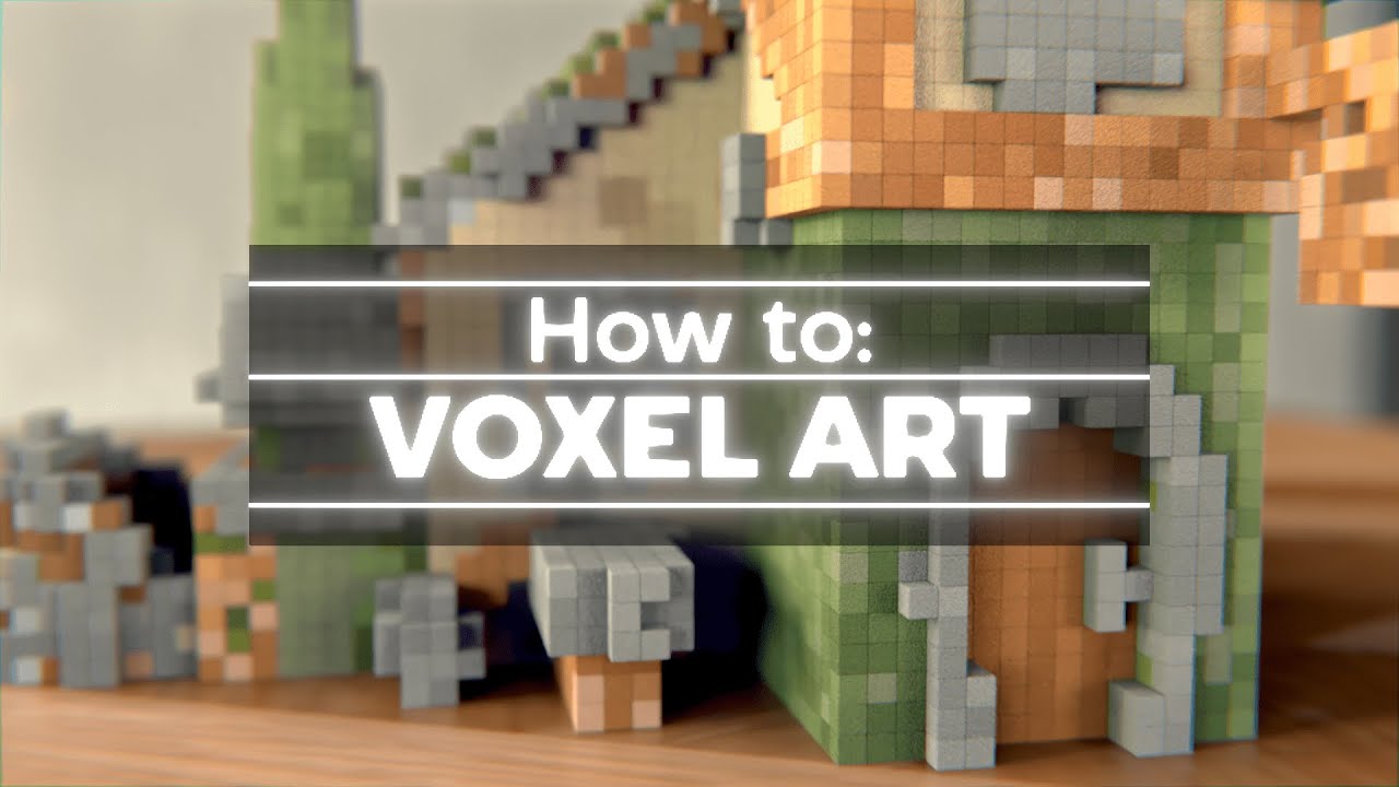 How to make VOXEL ART in Blender (Tutorial)