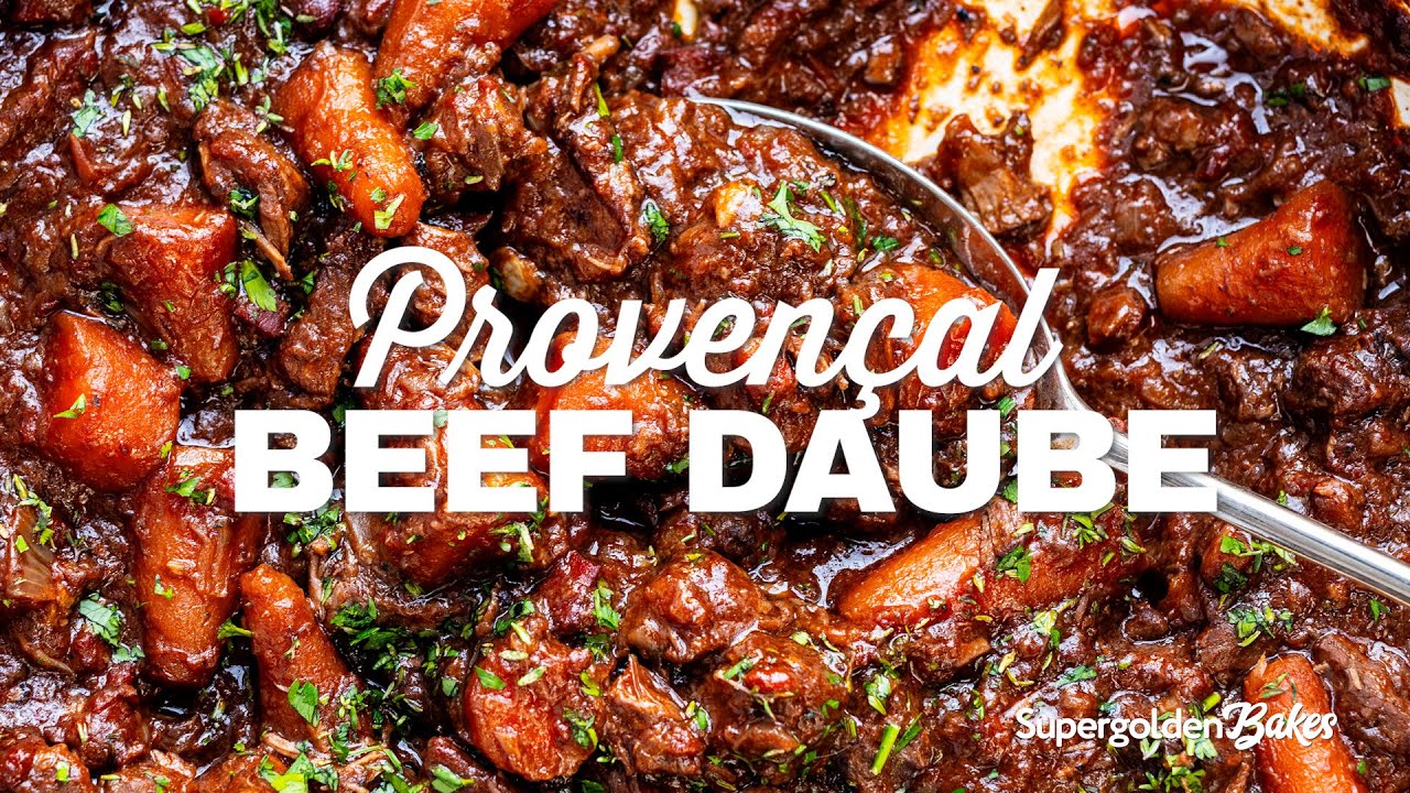 Beef Daube &ndash; French Beef Stew | Supergolden Bakes
