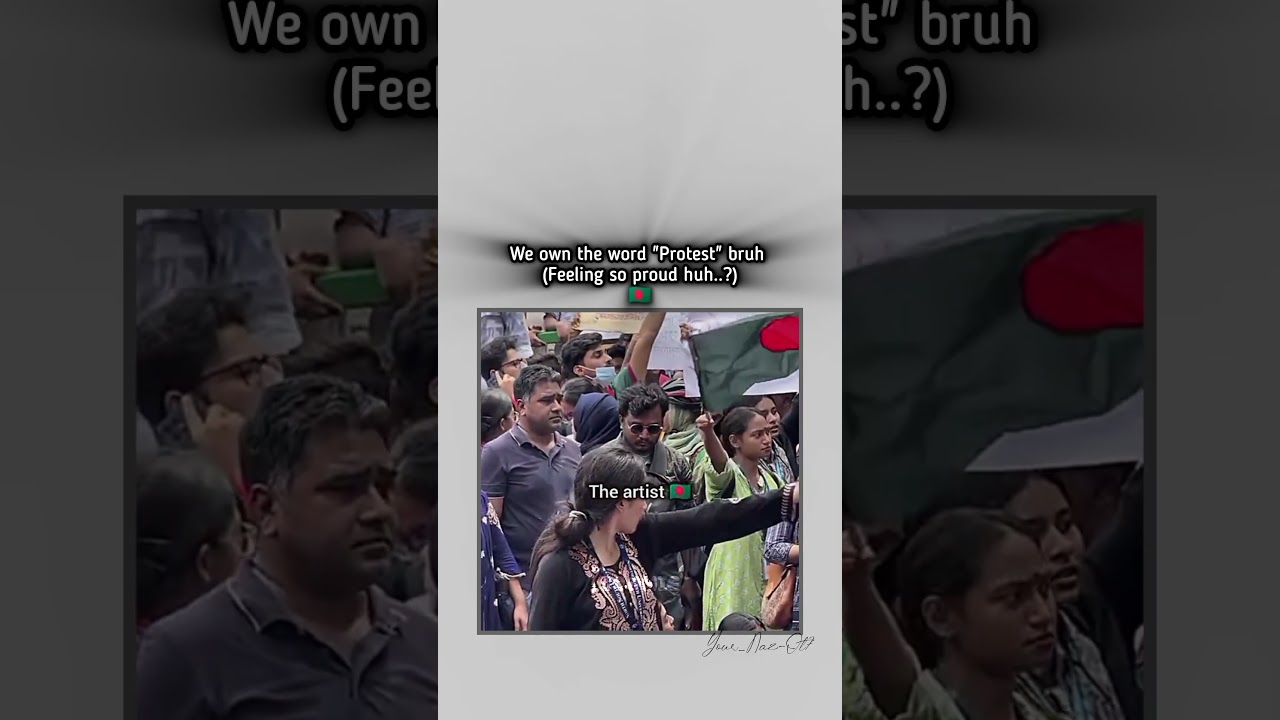 Bangladeshi students 💀... #viral #funny #subscribe #bangladesh #protest