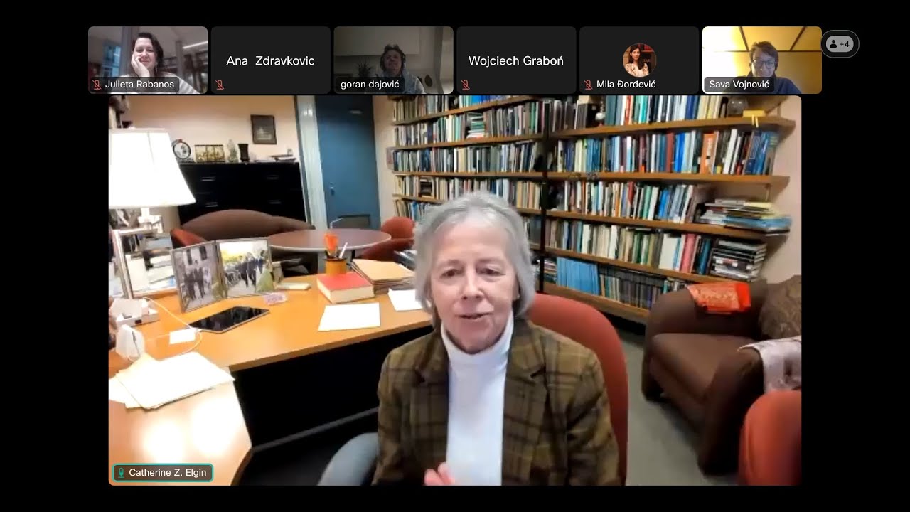 Catherine Elgin, The Concept of Understanding