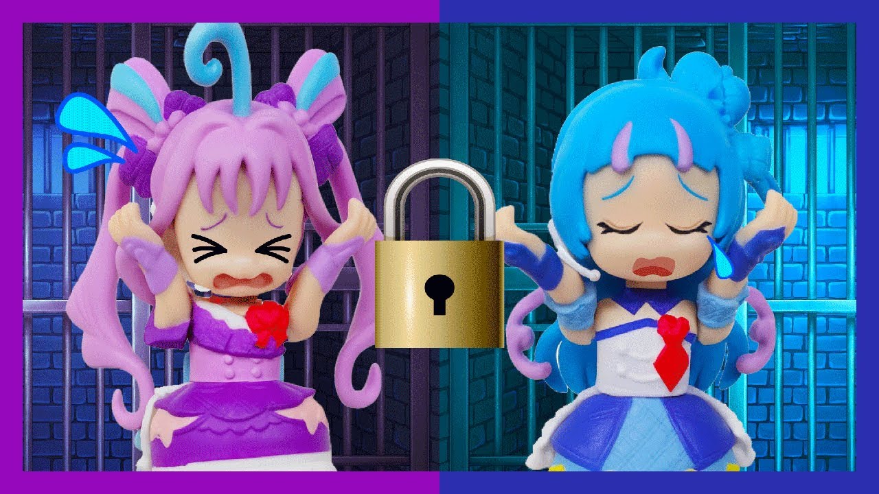 キュアウインク✨とキュアキュンキュン💧が捕まってしまった！謎を解いて脱出せよ！【キミとアイドルプリキュア】【はんちゃんラボTV】