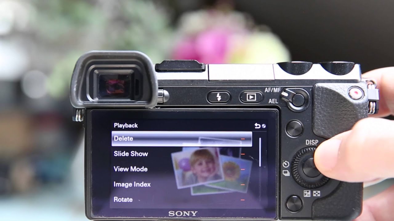 NEX-7 Menu & Focusing Trick