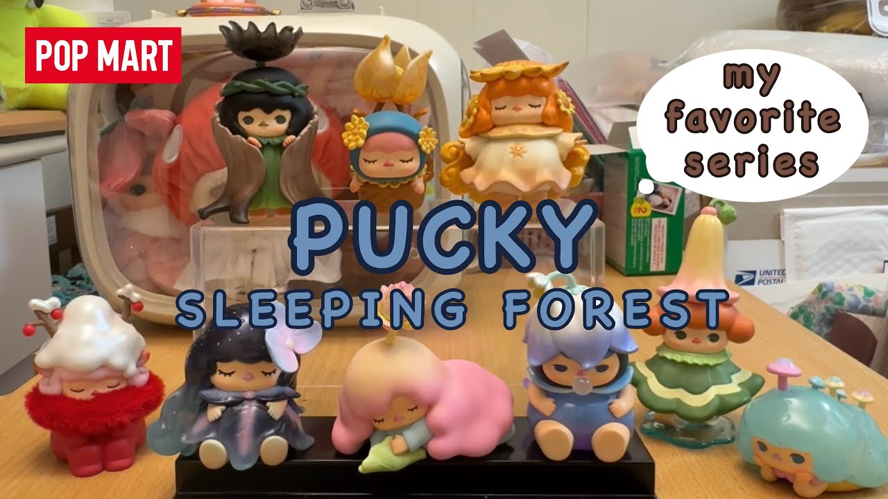 POP MART PUCKY SLEEPING FOREST