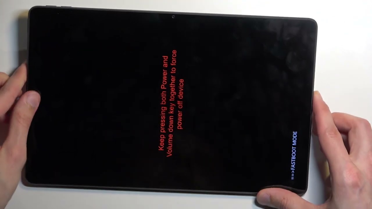 Как войти и выйти из режима Fastboot на планшете LENOVO Tab P11 Gen 2