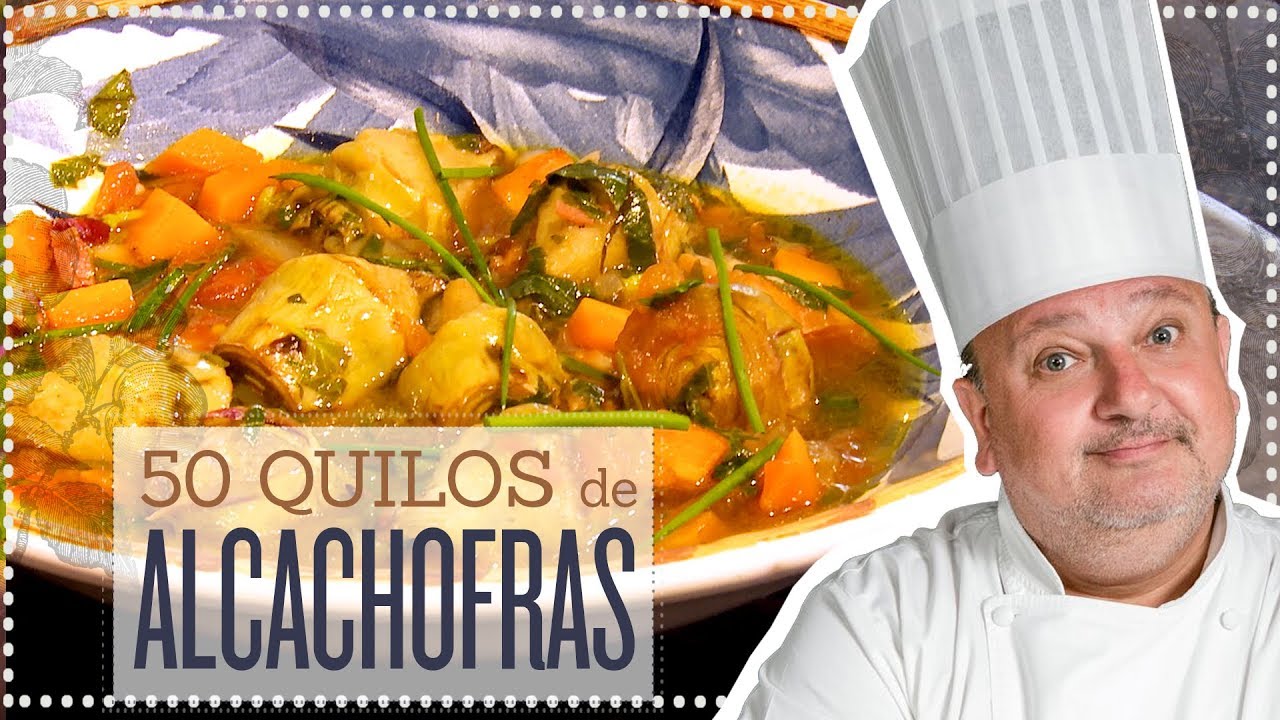 MINI-ALCACHOFRAS À LA BARIGOULE | ERICK JACQUIN