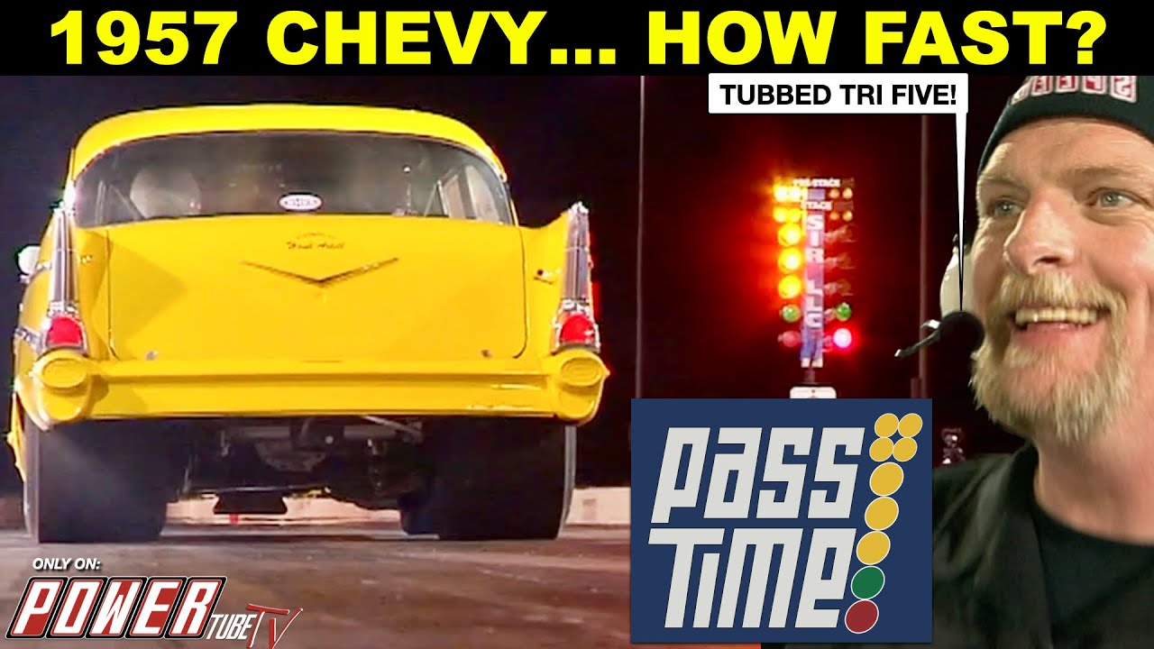 PASS TIME - DRAG Racing Gameshow! It’s a Tubbed Big Block Chevy 210…Name The Time! Full Episode
