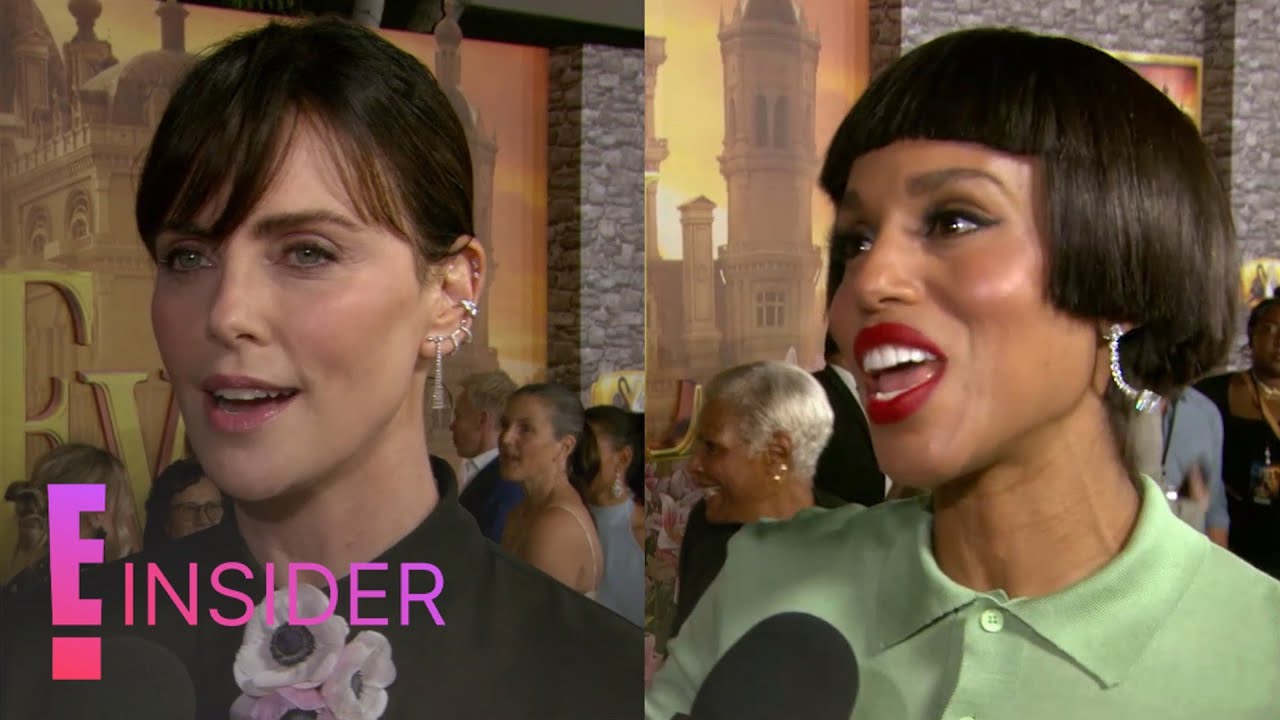 Charlize Theron & Kerry Washington Gush Over Their Friendship | E! Insider