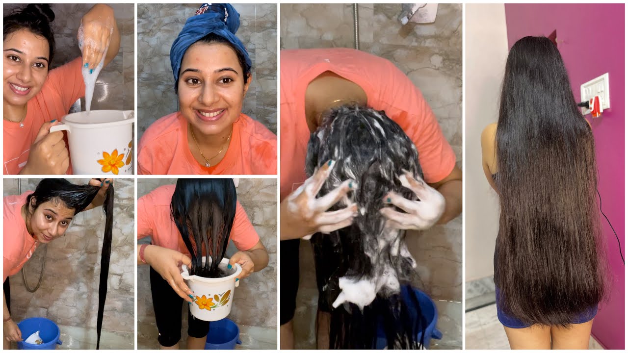 My Hair Wash Routine for Long Healthy Shiny Hair | My Haircare Routine Part-3