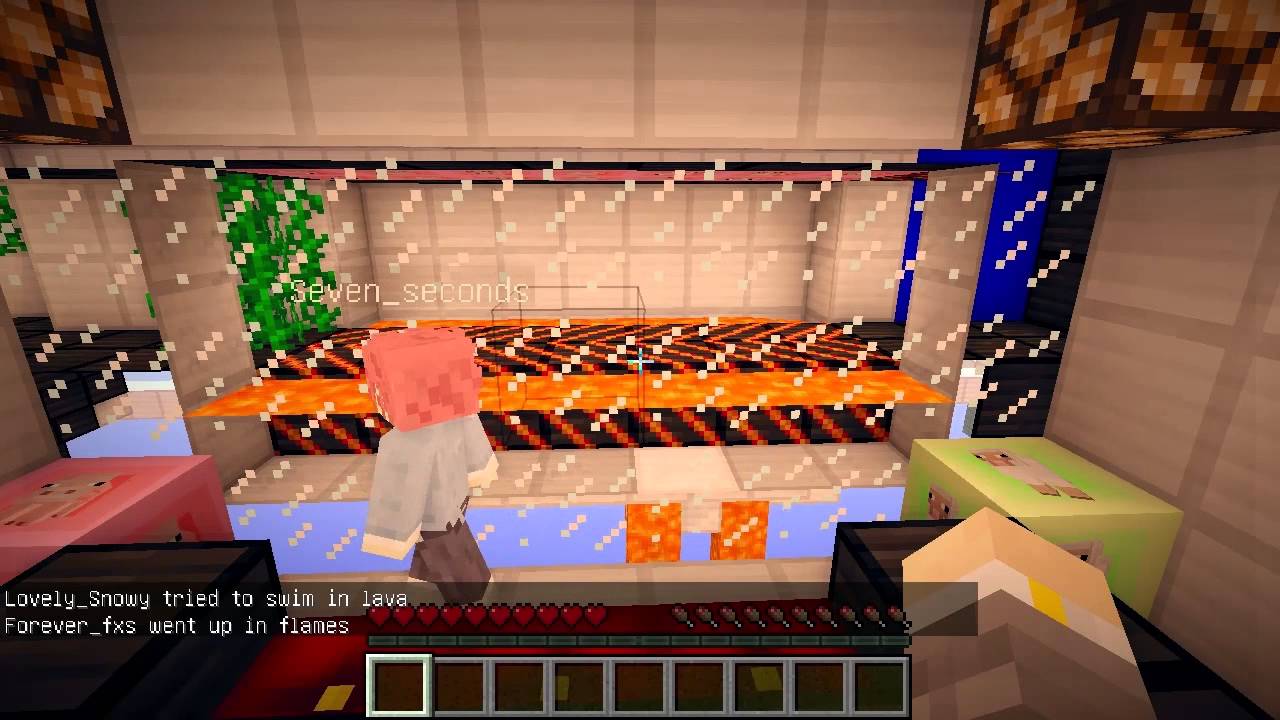 ★當個創世神★Minecraft《籽岷的多人小遊戲 死亡跑酷 Death Run》