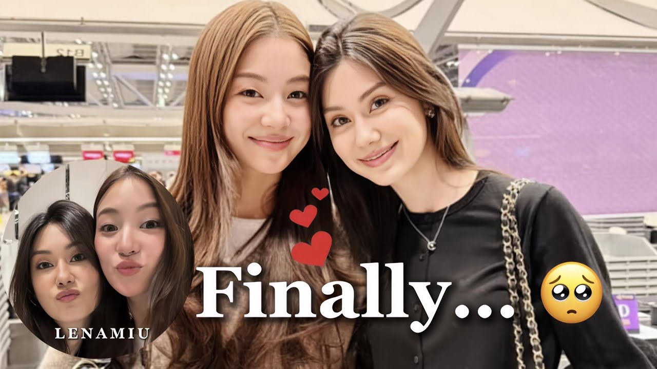 (Eng Sub) LenaMiu The Moment Fans Have Been Waiting For At The Airport