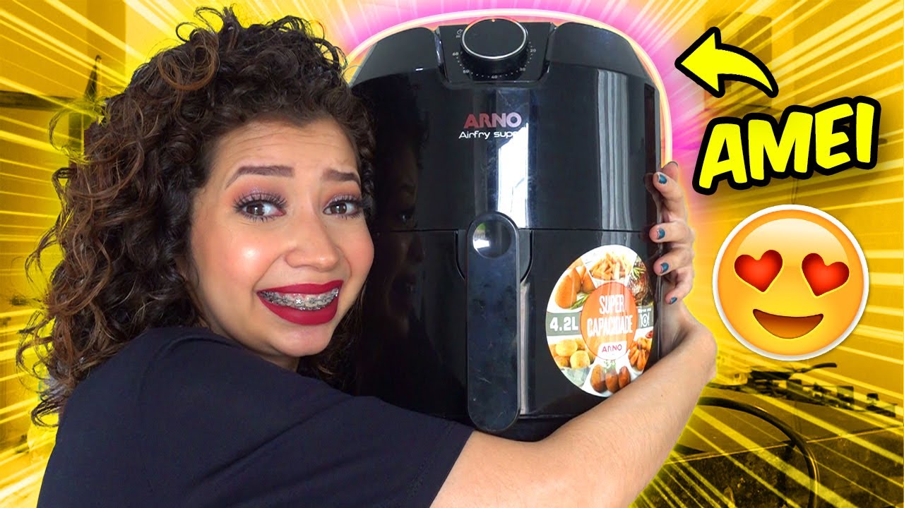 USANDO A AIR FRYER PELA PRIMEIRA VEZ | NÃO PRESTOU