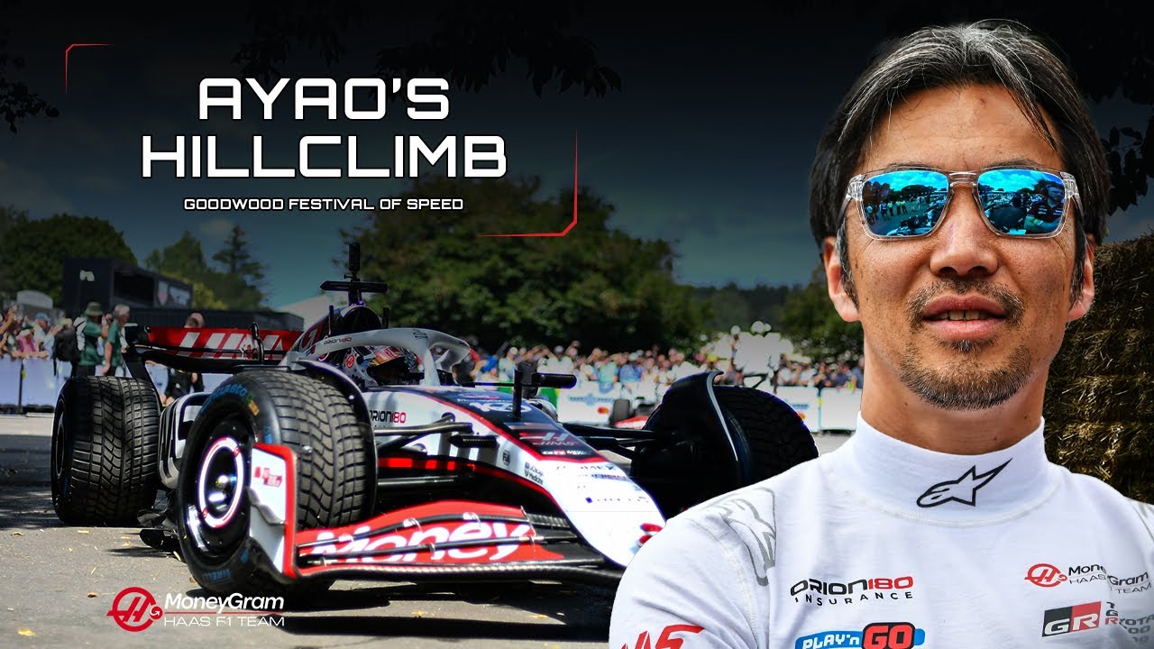 Ayao's Goodwood Hillclimb | Our Team Principal Drives The VF-24