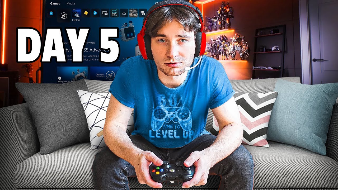 I tried to make money as a FULL-TIME GAMER for a week
