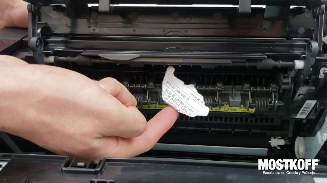 Atasco de papel en impresora HP-LaserJet P1606dn