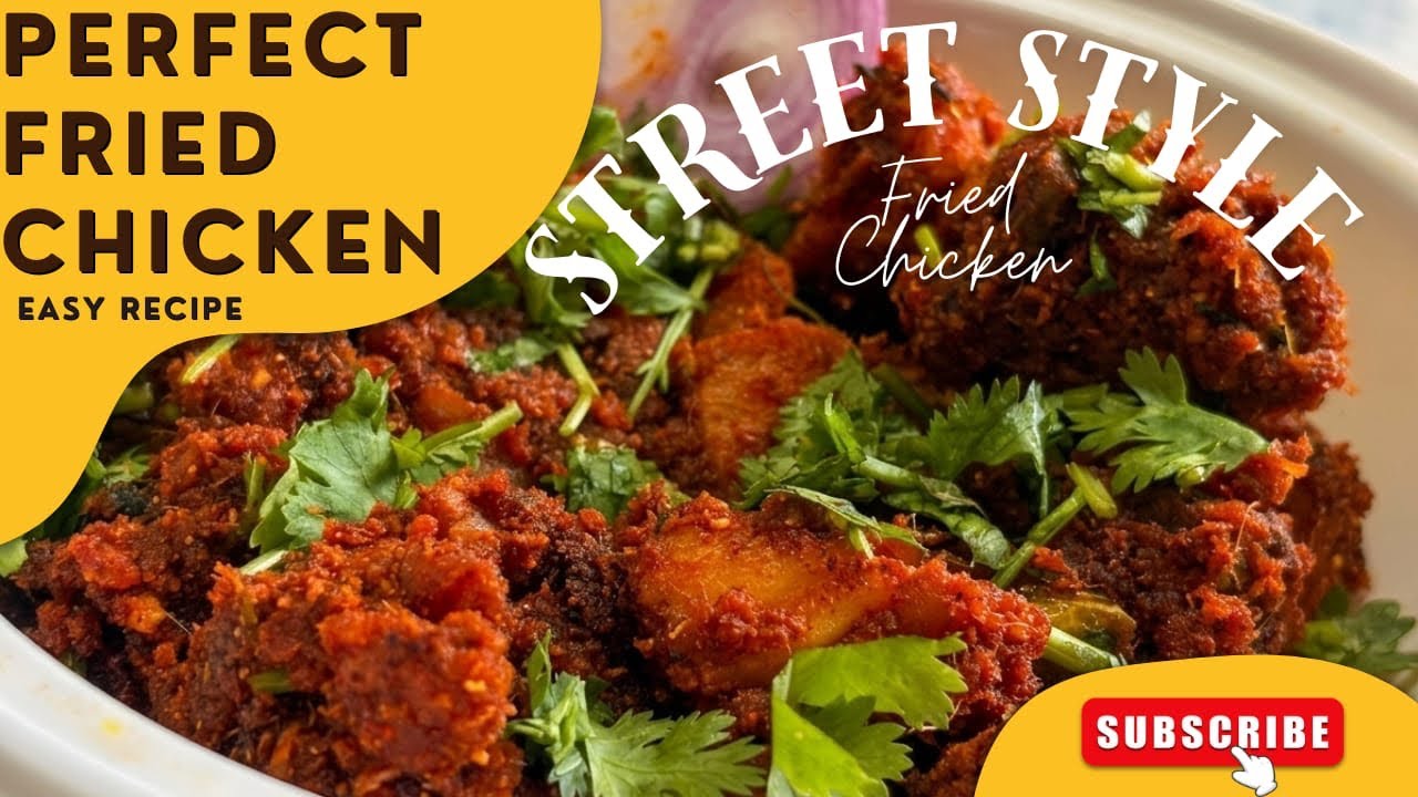 Crispy Chicken Fry Recipe | Easy Spicy Chicken Fry at Home |Andhra Street Style Chicken Fry#weekend