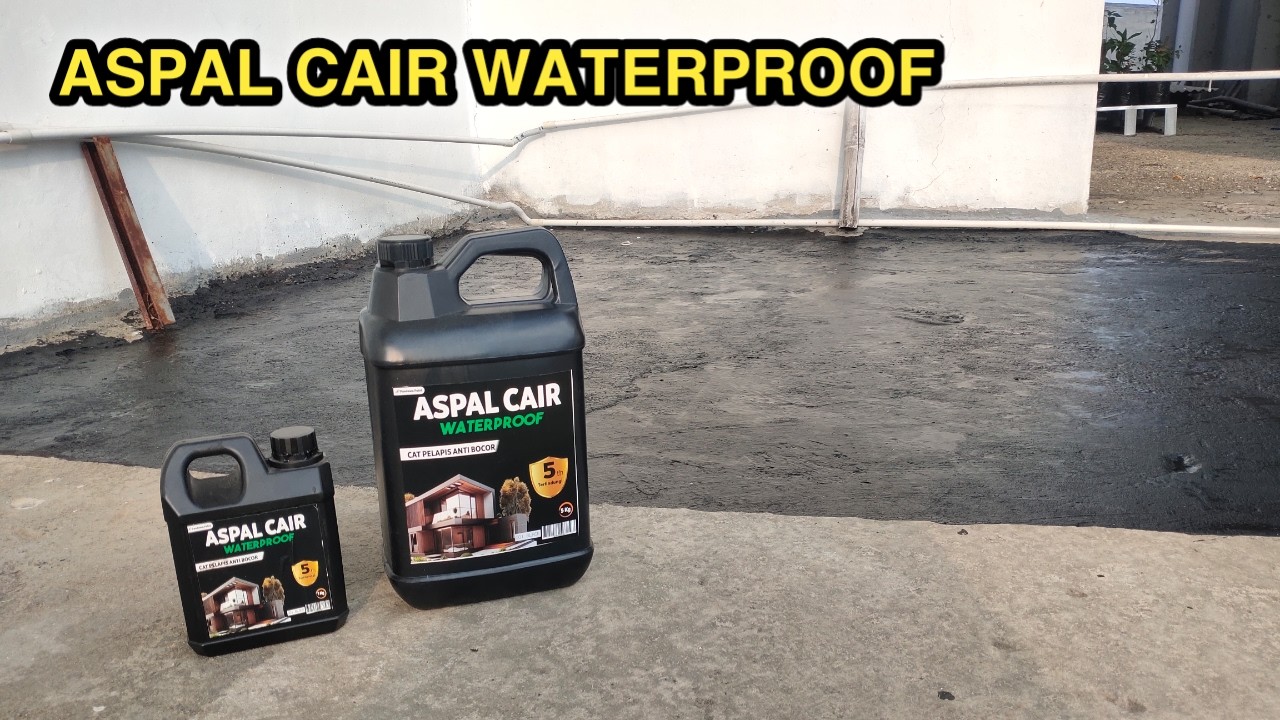 Aspal Cair Cat Pelapis Anti Bocor Untuk Dak,Tembok,Dinding,Dan Waterproof