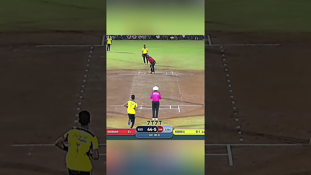 Karan Ambala bowling 💥#7070sports #sorts