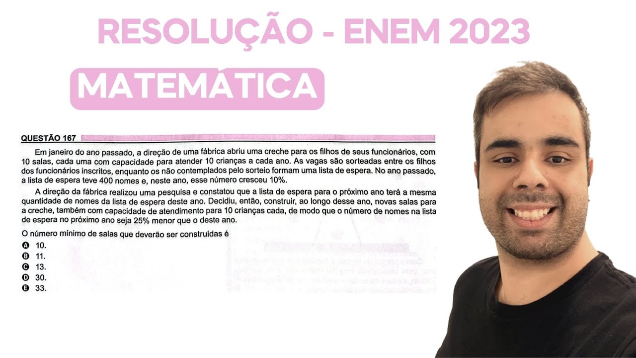 ENEM 2023 - Em janeiro do ano passado, a direção de uma fábrica abriu uma creche para os filhos de