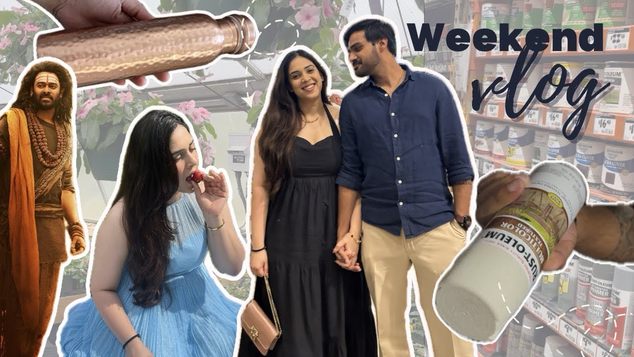 Arranged marriage Telugu couple in USA |weekend vlog | vlog#1