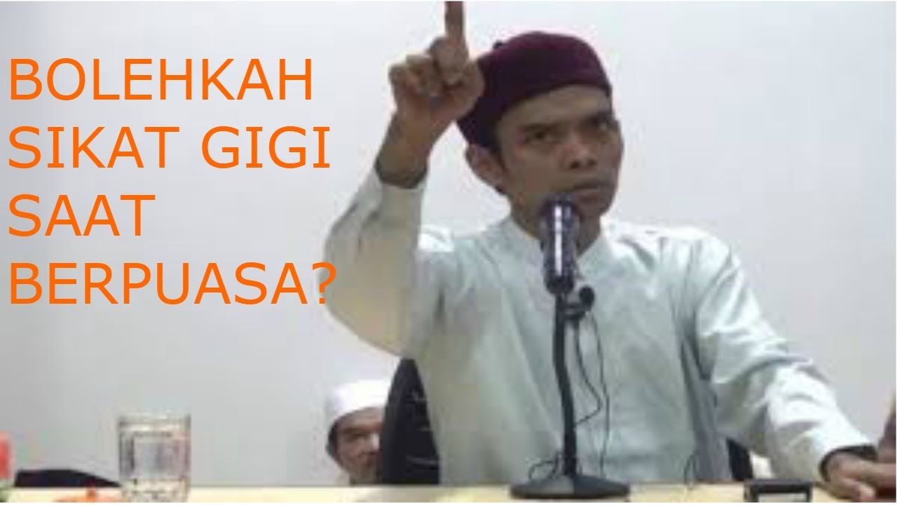 Waduh! APA HUKUMNYA GOSOK GIGI SAAT SEDANG BERPUASA? Ustadz Abdul Somad, Lc, MA