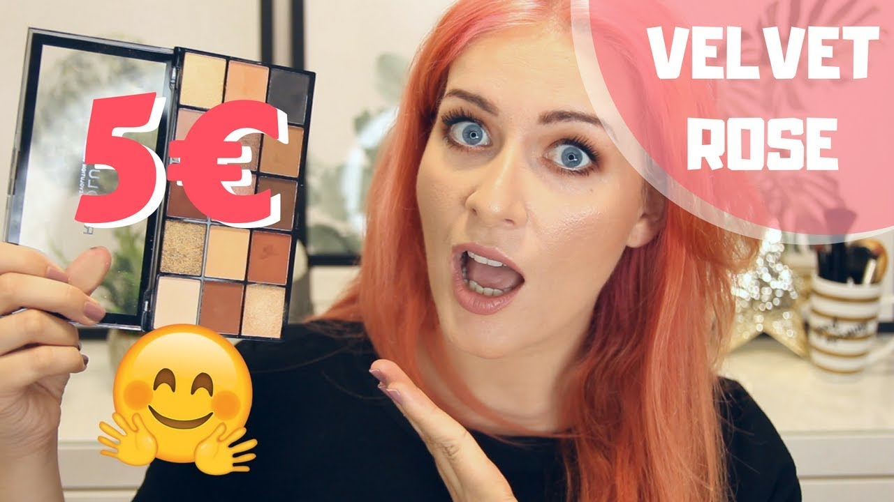Maquillaje de ojos - Velvet Rose - 5€!!! Primeras impresiones