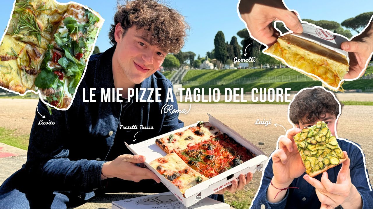 IL MIO PRIMO VLOG: LE MIE PIZZE A TAGLIO PREFERITE A ROMA