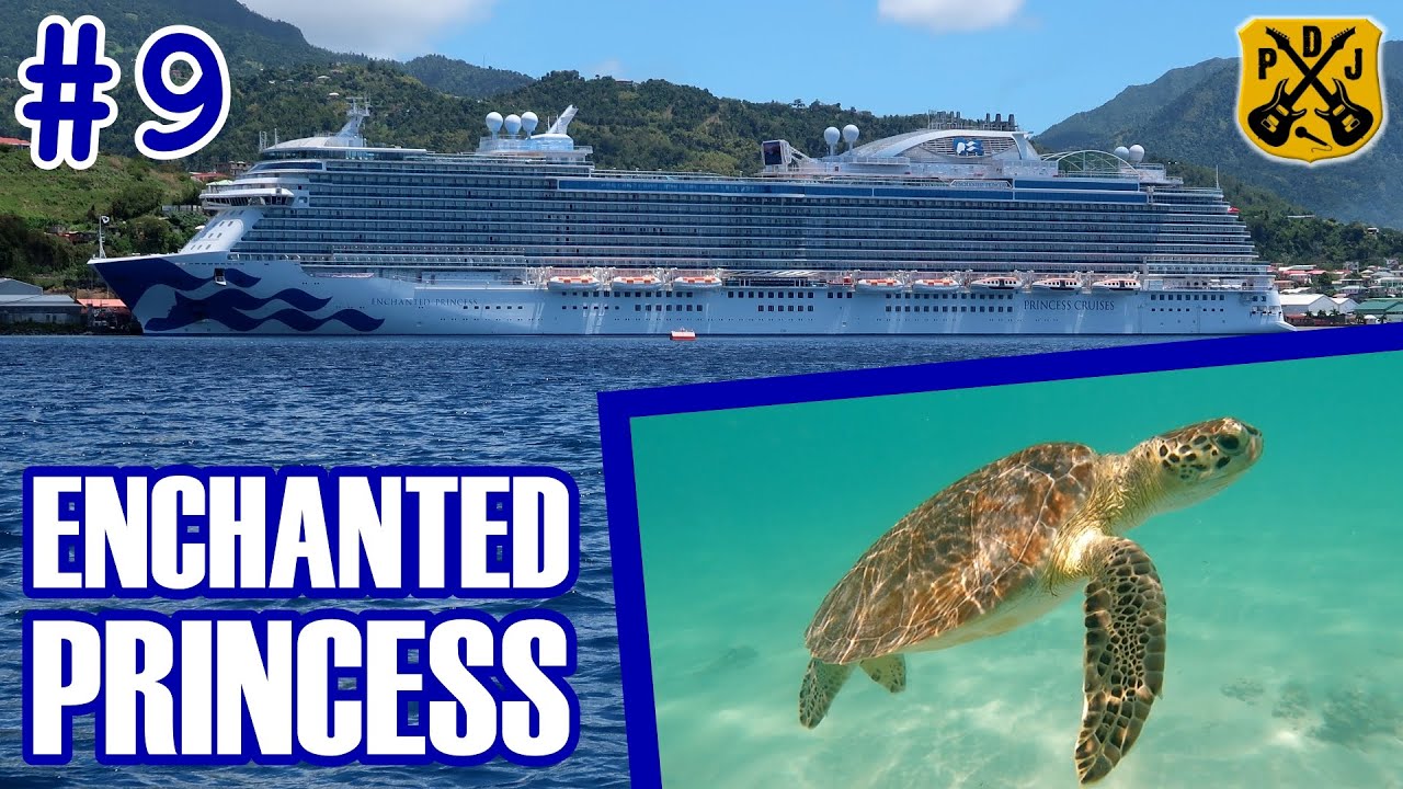 Enchanted Princess Pt.9 - Baby Beach Snorkeling, Turtle Time, Back To The Ship, Liar's Club Game