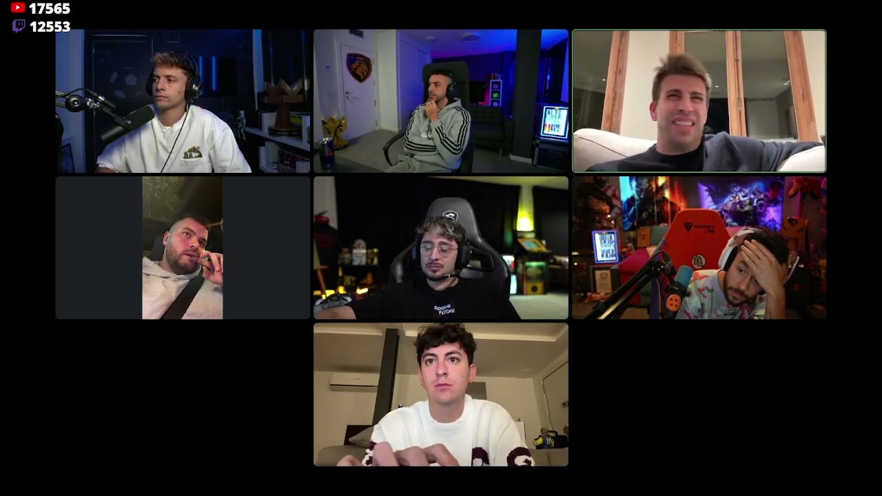 POL&Eacute;MICA Y SALSEO EN LLAMADA CON GERARD PIQU&Eacute; Y LOS PRESIDENTES DE LA KINGS LEAGUE