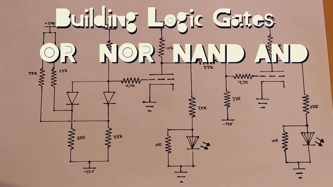 Let’s Build Some Logic Gates out of Vacuum Tubes: OR, NOR, NAND, AND