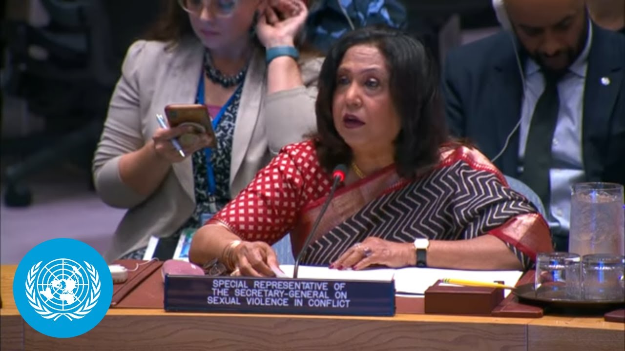 Sexual Violence in Conflict Cases Surge 25% in 2024 - Security Council Briefing | United Nations