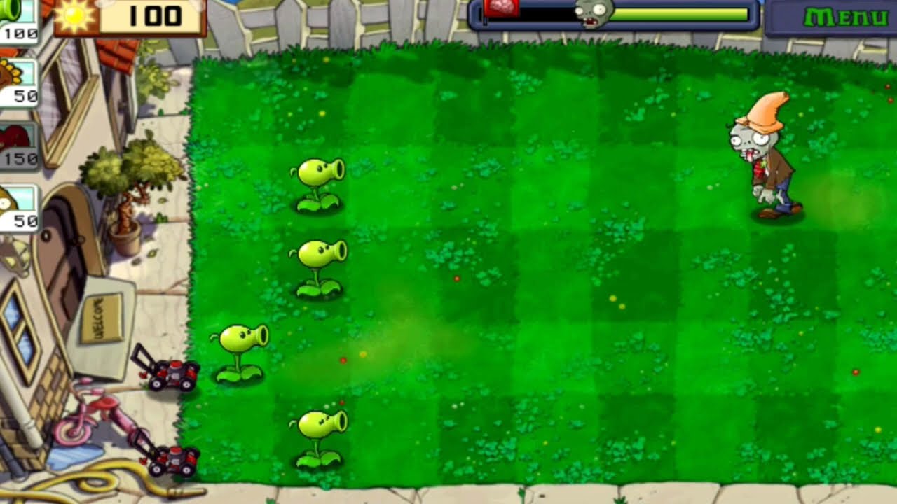 Plants vs Zombies Hack - All Pea PvZ vs Gargantuar #3