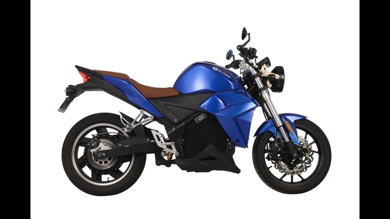 Evoke Urban Classic 10.4kw 80mph Electric Motorcycle Ride Review & Speed Test: Green-Mopeds.com
