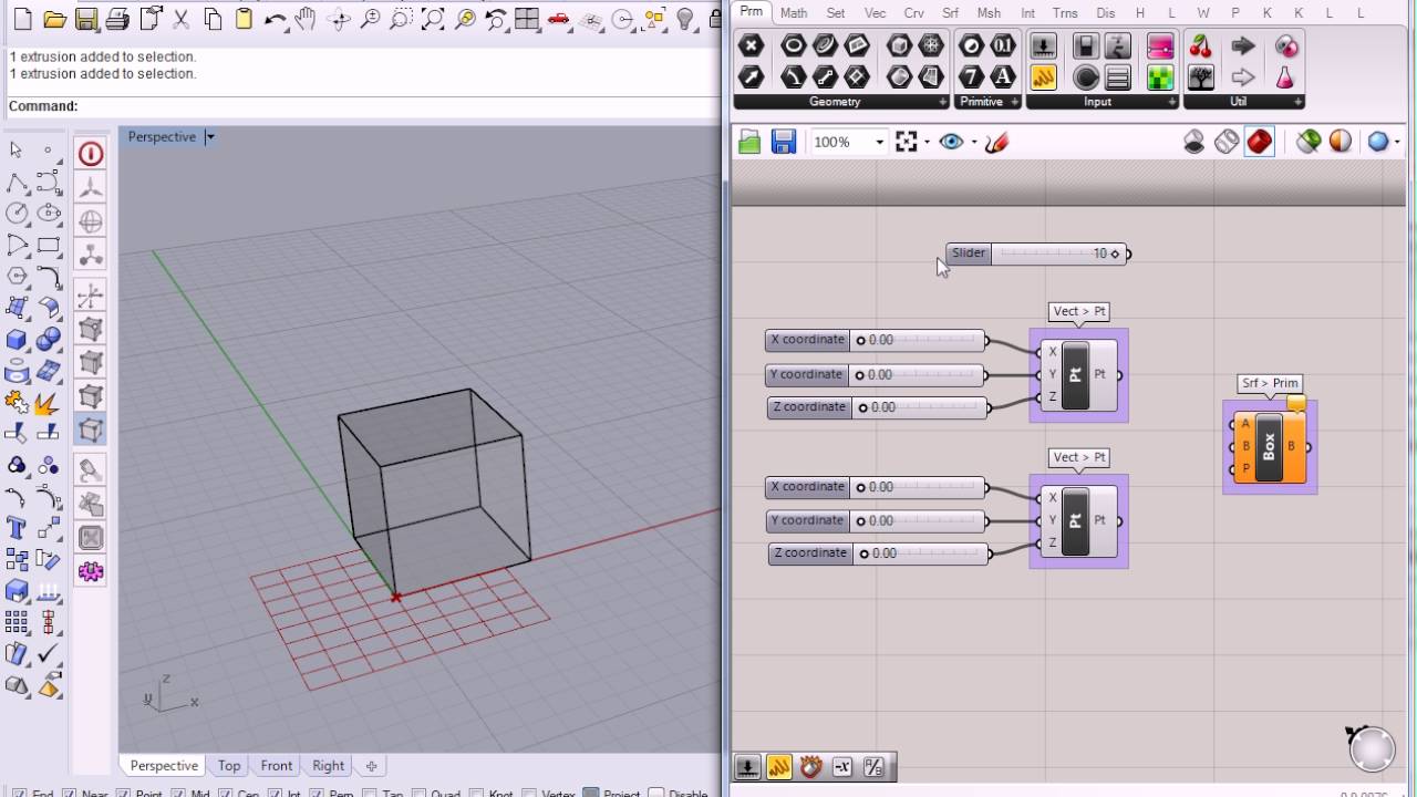 02 - Grasshopper - Generate Cube with Box and Points