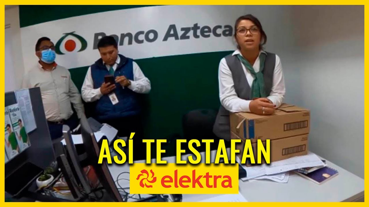 ¡ASI TE ESTAFAN! en Elektra - Gerente me amenaza.