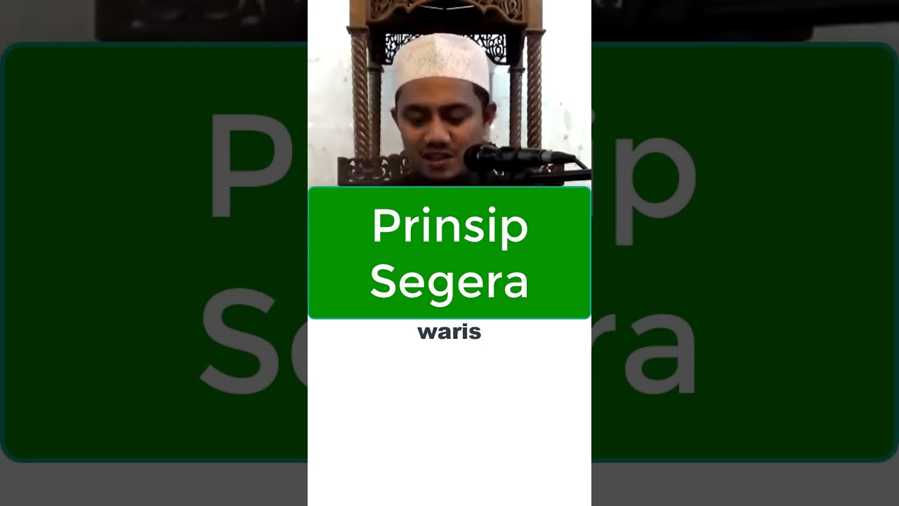 Apa saja Prinsip Prinsip dalam Waris? 