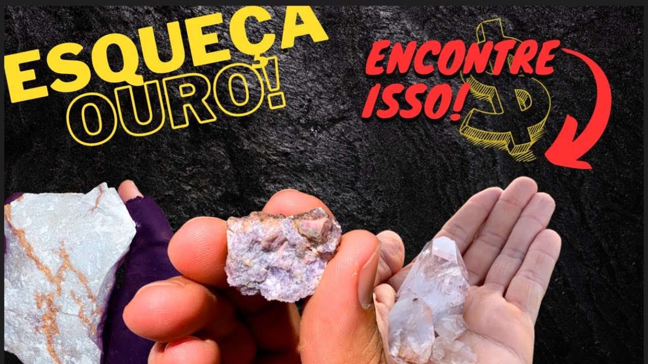 3 minerios que você PODE encontrar e ficar RICO!