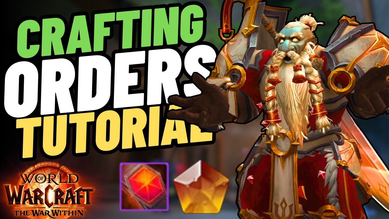 How to Use Crafting Orders in WoW The War Within | Patch 11.1 | Best PvP Ring & Neck Guide