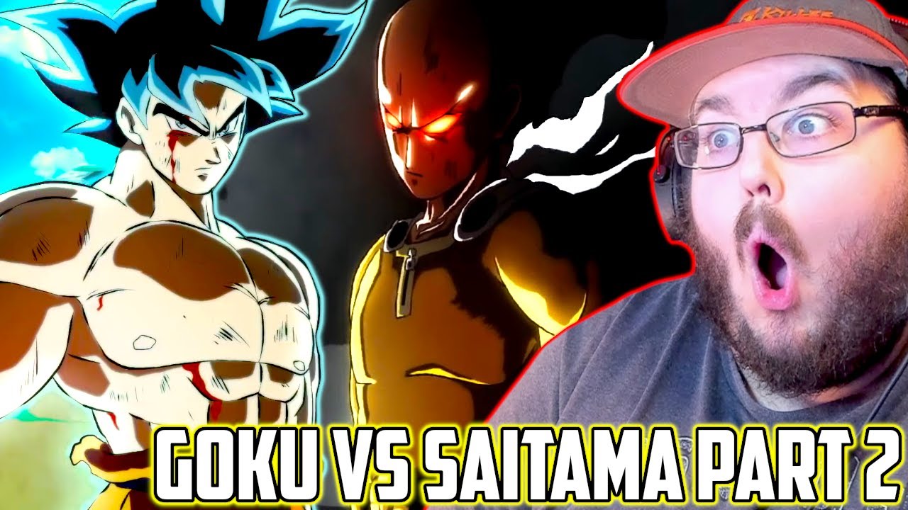 ГОКУ против САЙТАМА Часть 2 I Фан-анимация I Ванпанчмен против Dbz (От Etoilec1 Animations) РЕАКЦ...