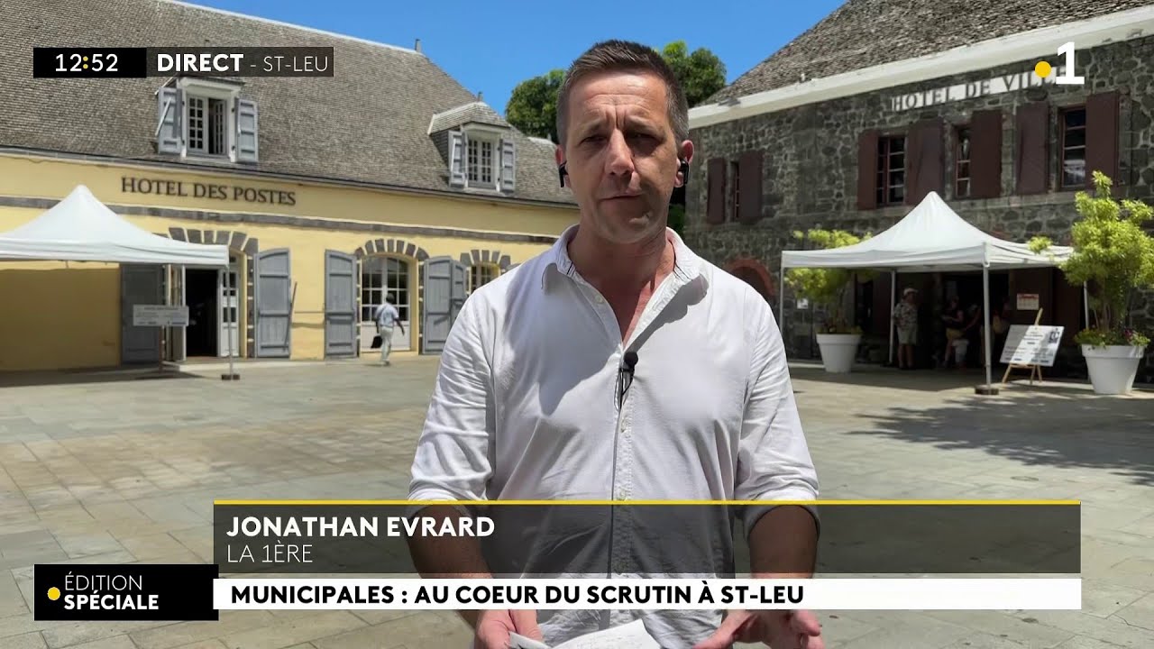 Election Municipales 2026 : Jonathan Evrard &agrave; Saint-Leu