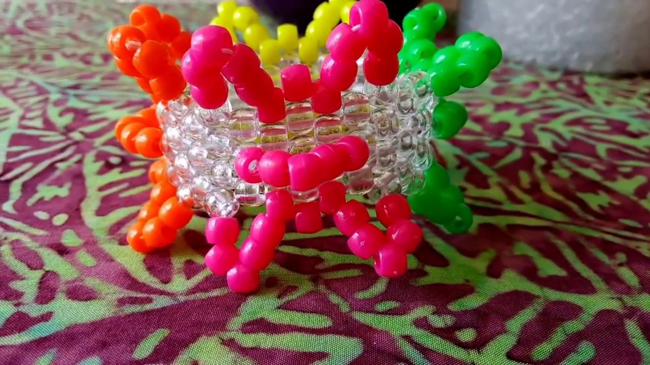 Spiky kandi cuff tutorial 