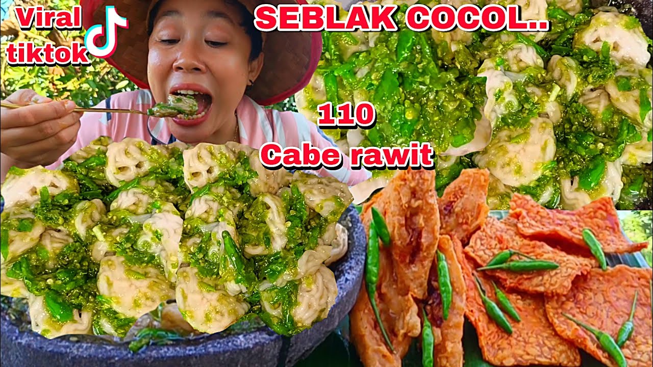 VIRAL❗SEBLAK COCOL 110 CABE RAWIT,BIKIN MATA NGEJRENG