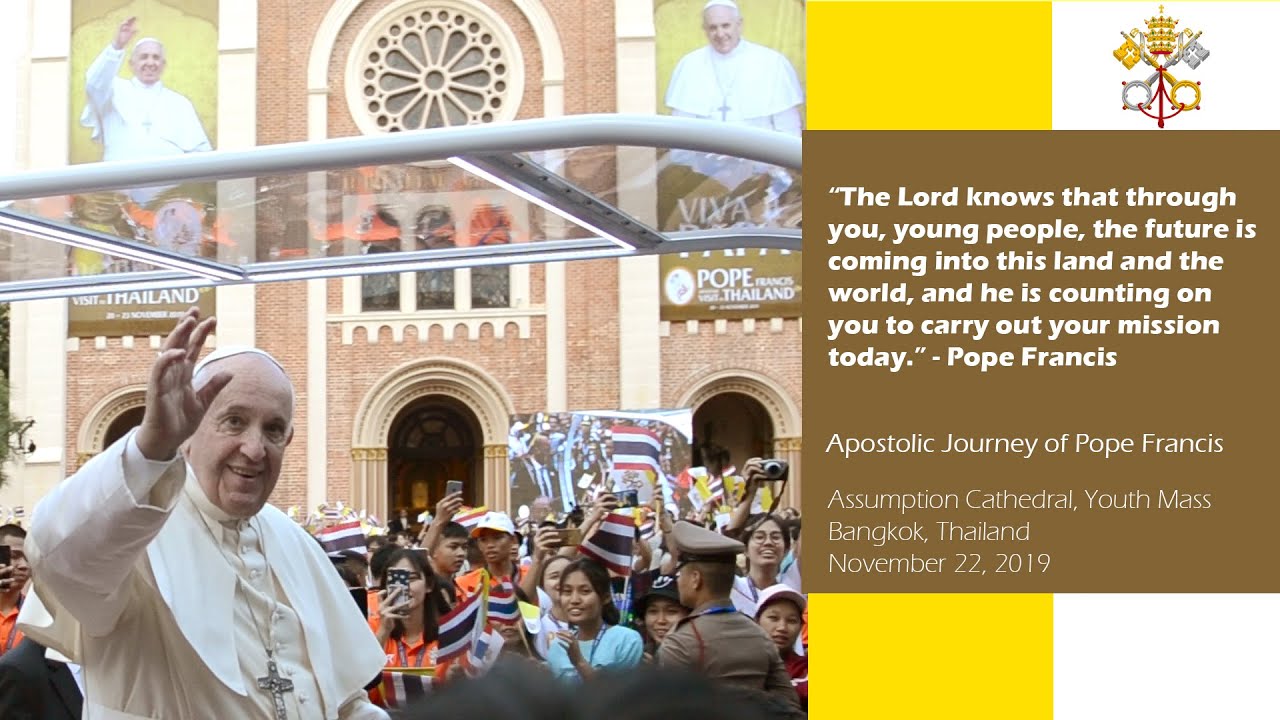 Pope Francis Youth Mass (Assumption Cathedral)