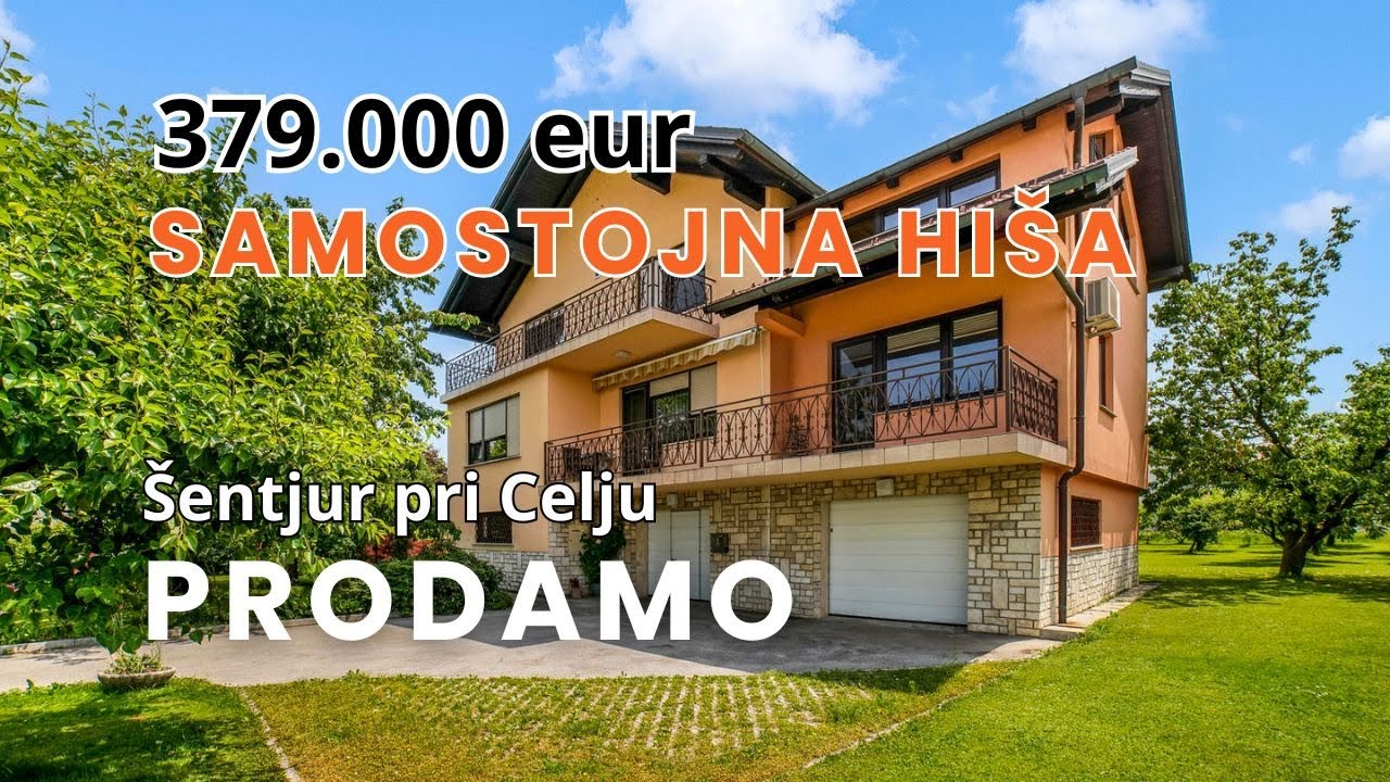 Bi živeli tukaj? Oglej si notranjost te hiše v Šentjurju