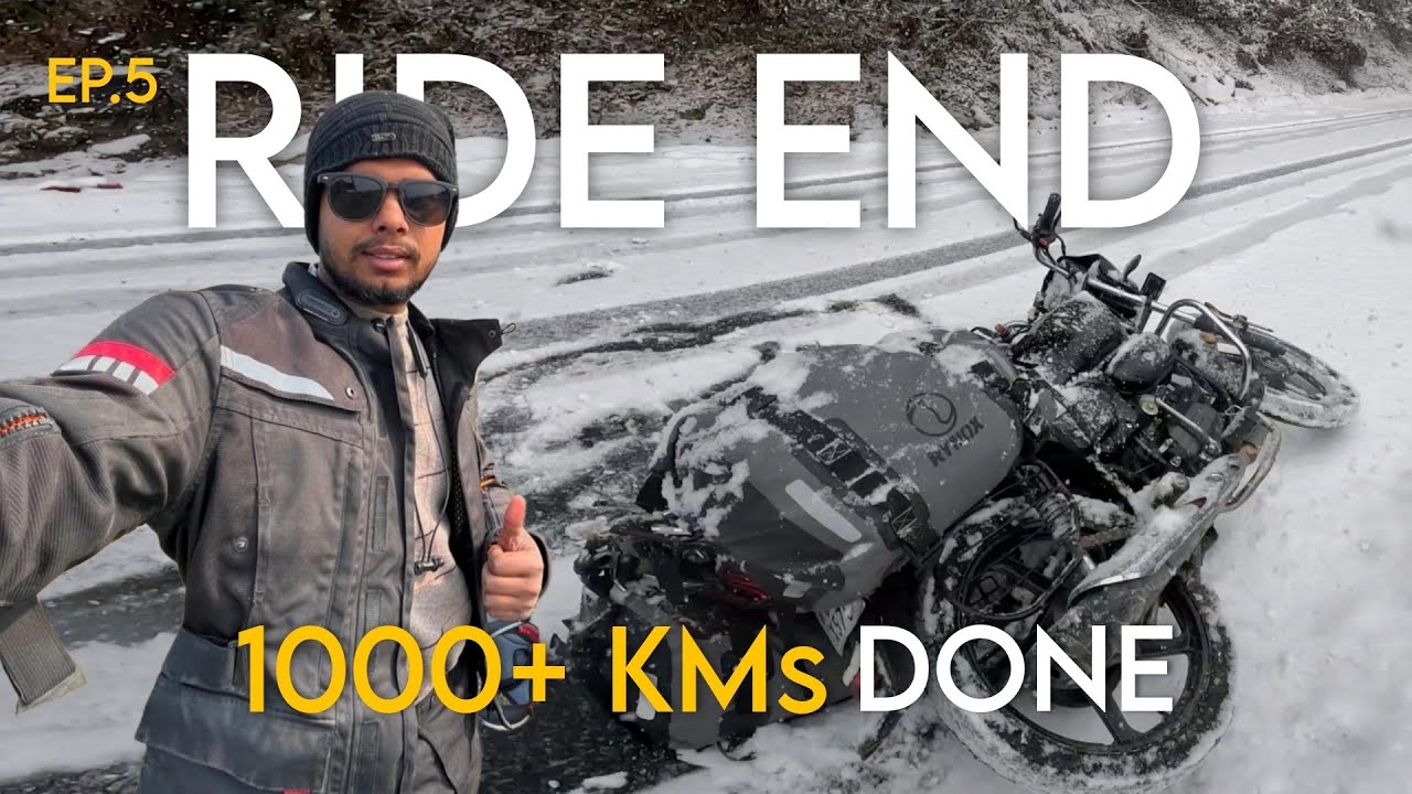 Splendor Plus Ne Kiya Kamaal! 🏆 Epic Winter Ride Completed! EP.5